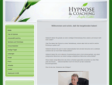 Tablet Screenshot of hypnose-coaching-koeln.de